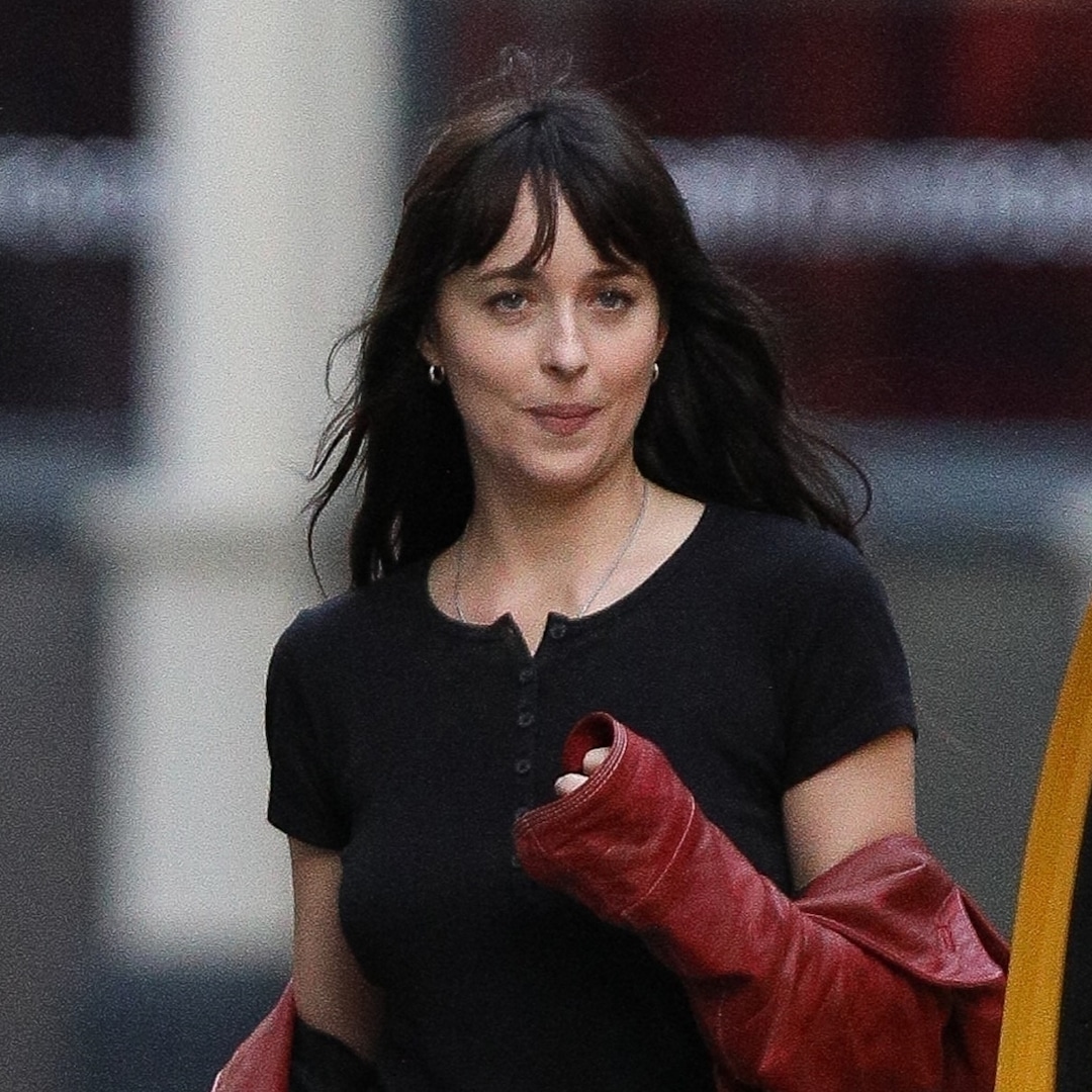 See Dakota Johnson in Character on Sony's Madame Web Set - WireFan